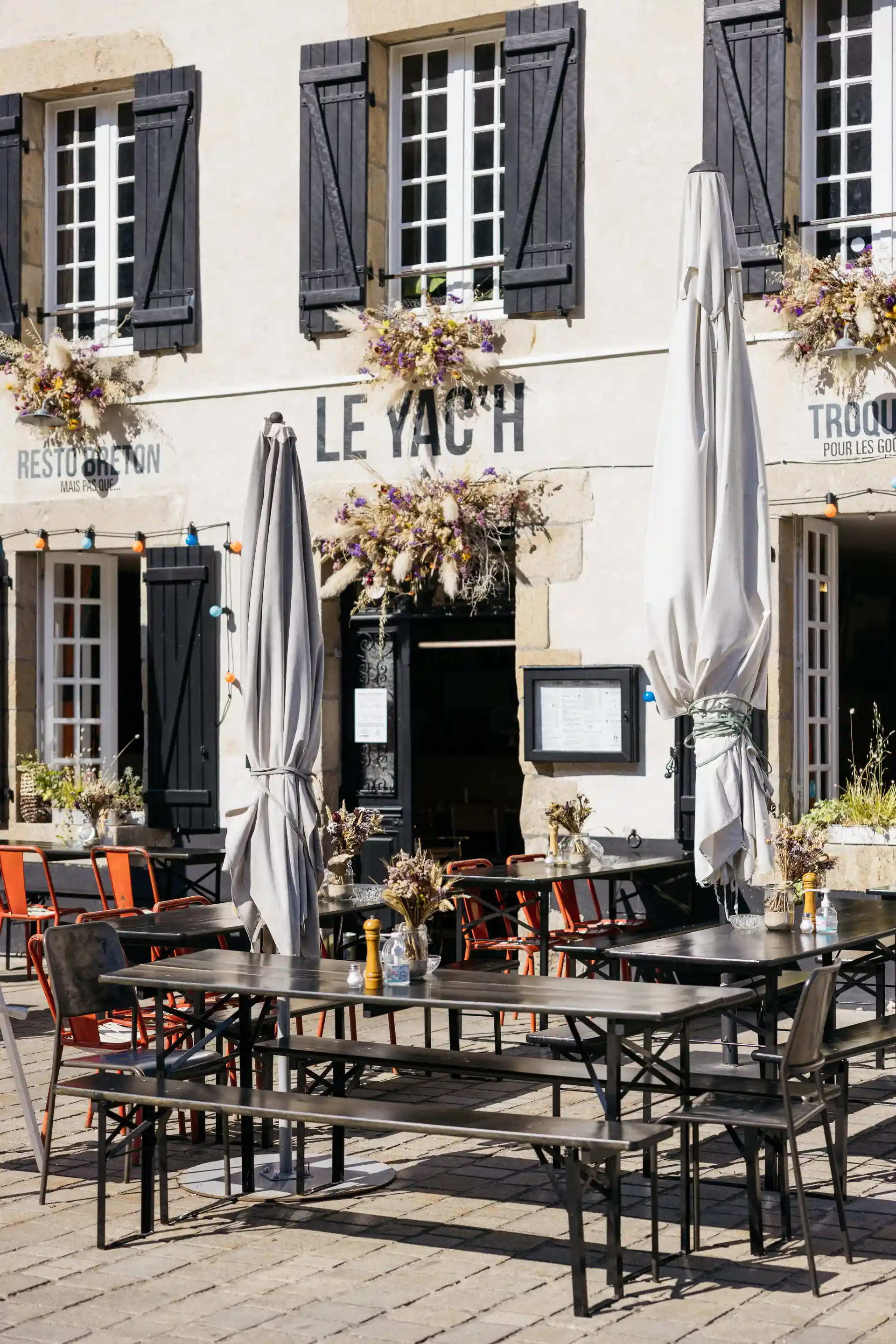 Façade du Yac'h, port de Saint-Goustan Auray