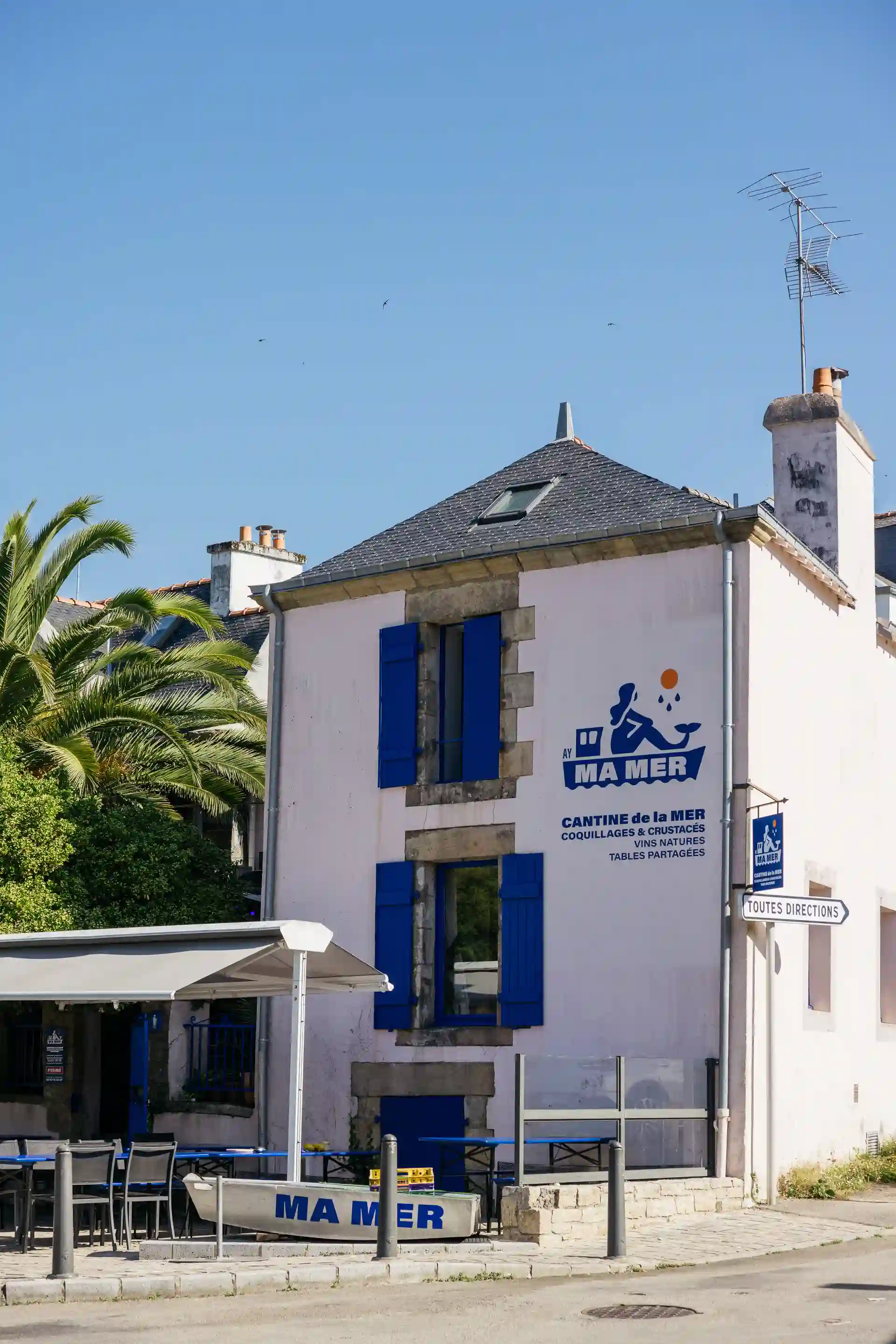 Restaurant MA MER port de Saint-Goustan Auray fruits de mer